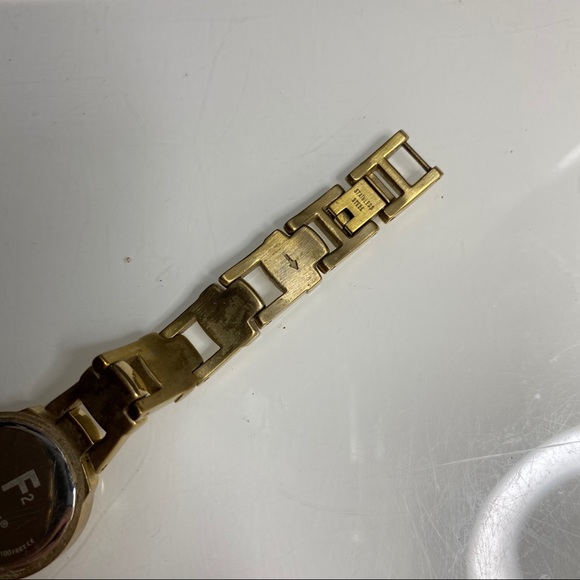 Fossil gold toned stainless steel‎ watch main image 7